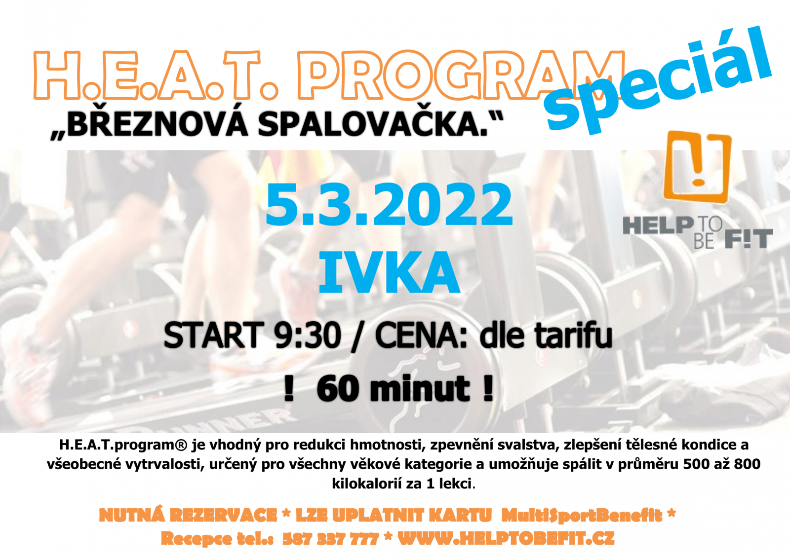H.E.A.T. Program 5.3.2022 s Ivkou!