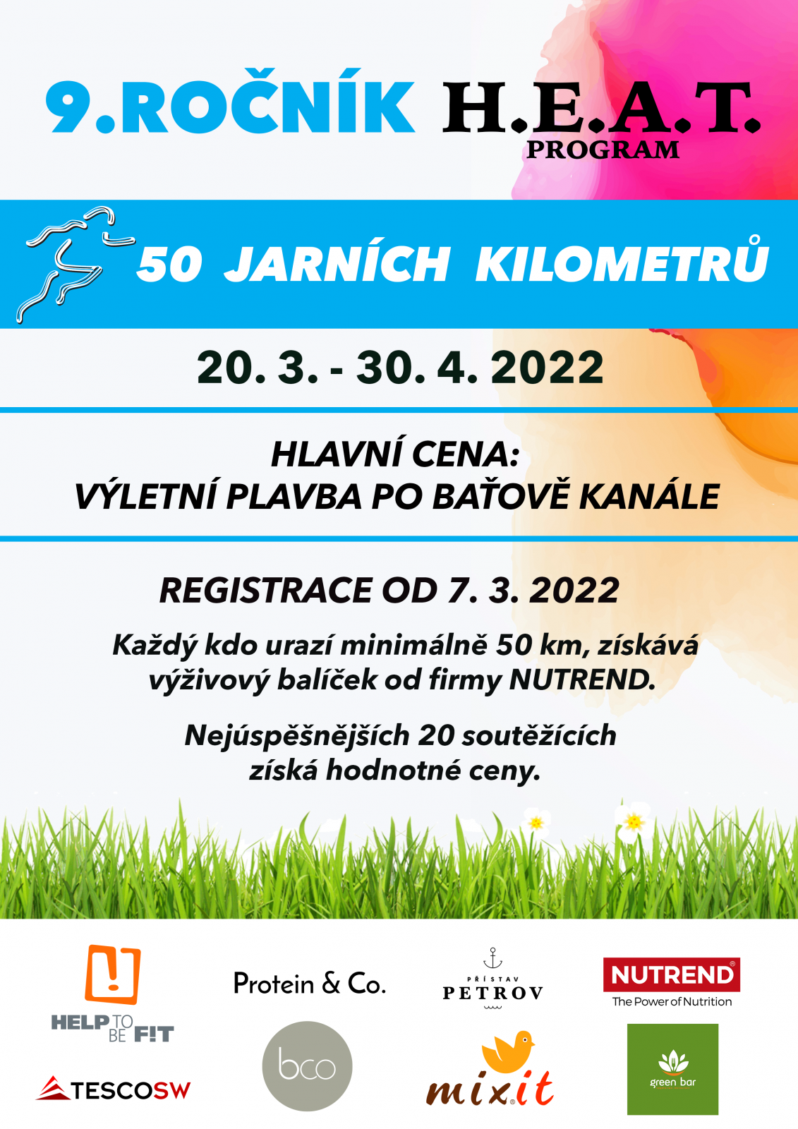 9. ročník "50 JARNÍCH KILOMETRŮ"!