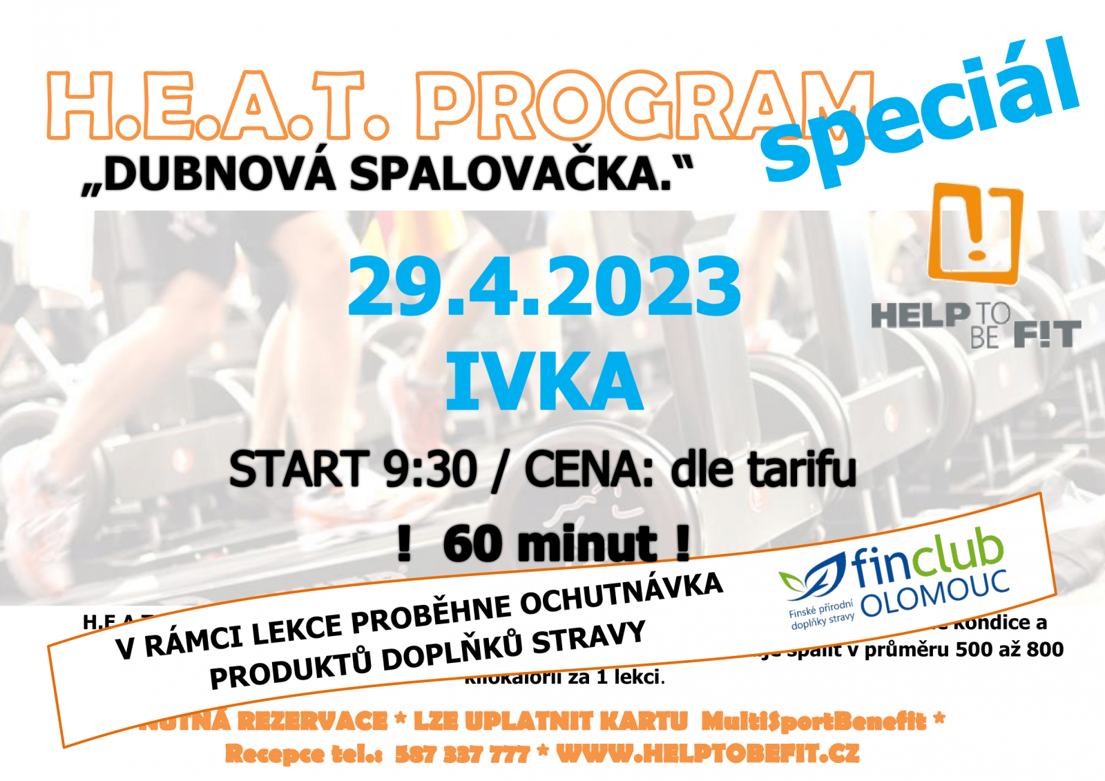 H.E.A.T. Program 29.4.2023 s Ivkou!