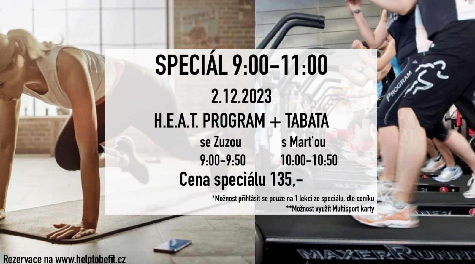 SPECIÁL H.E.A.T. & TABATA 2.12.2023!