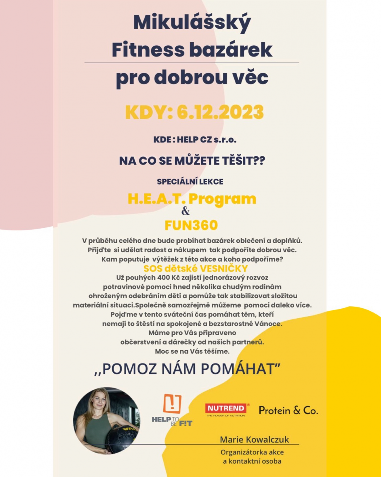 Mikulášský fitness bazárek!
