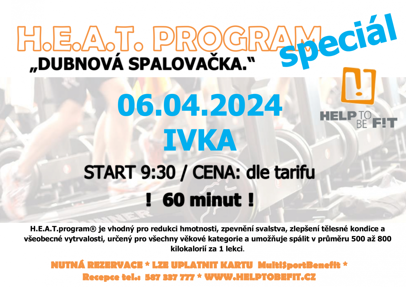 H.E.A.T. Program 6.4.2024 s Ivkou!