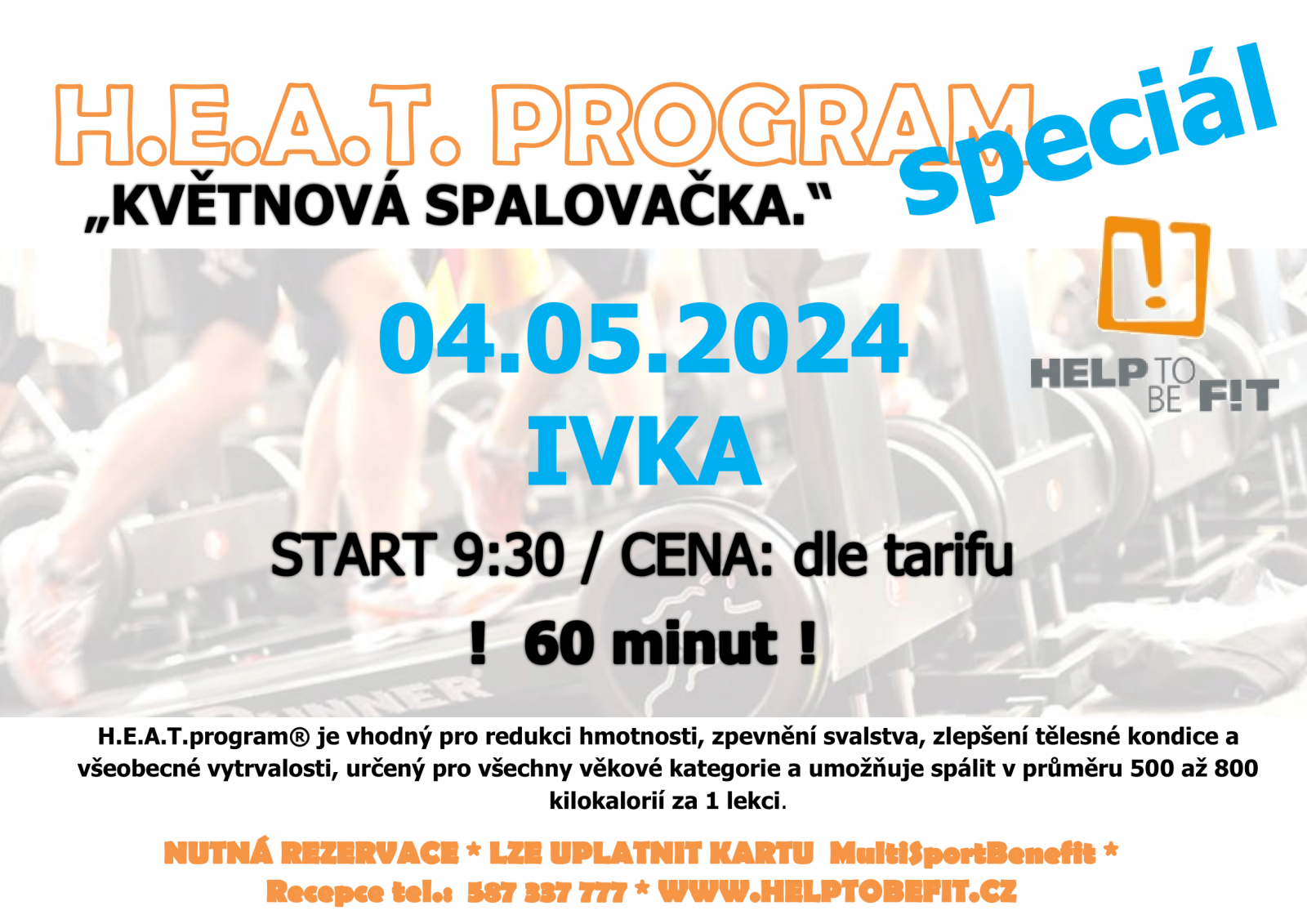 H.E.A.T. Program 4.5.2024 s Ivkou!
