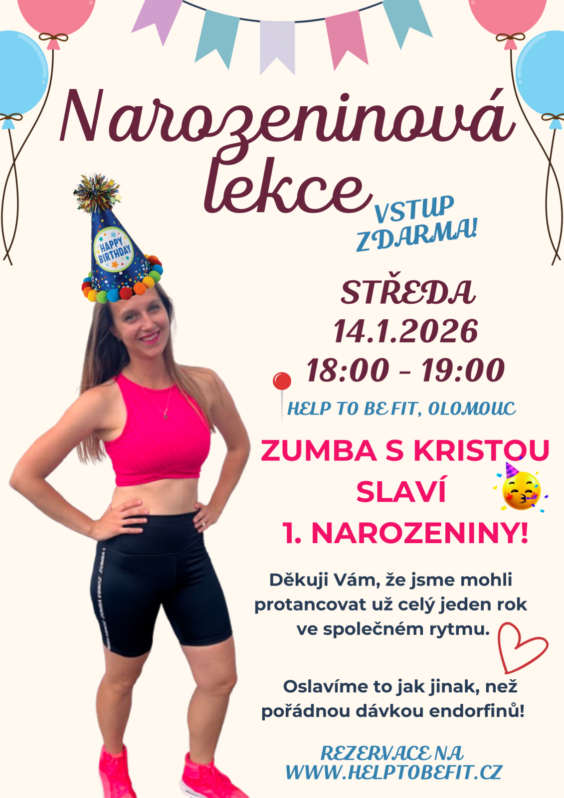 Zumba 14.1.2026!