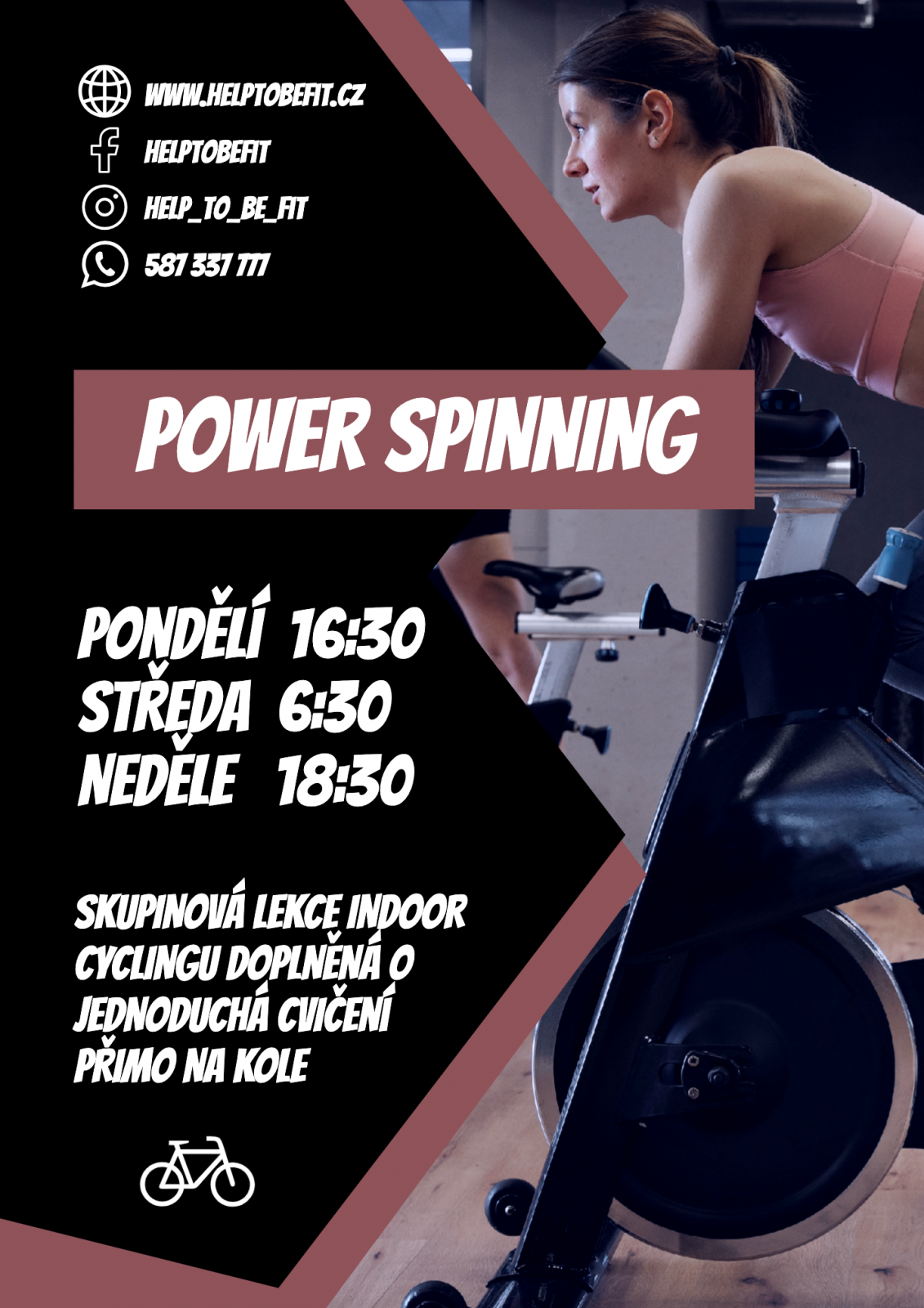 Nové lekce POWER SPINNING!