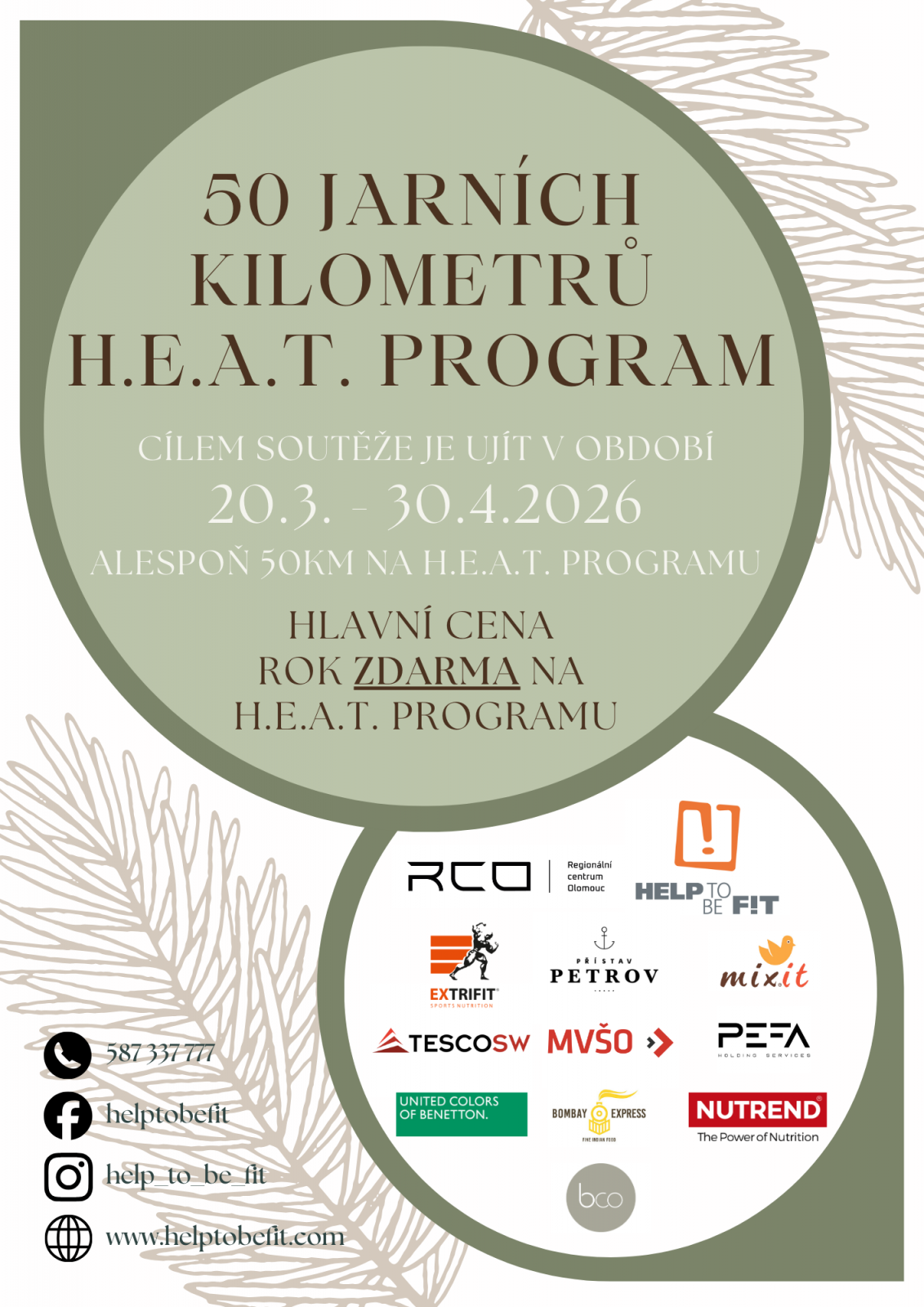 20.3.2026 50 JARNÍCH KM NA H.E.A.T. PROGRAMU!