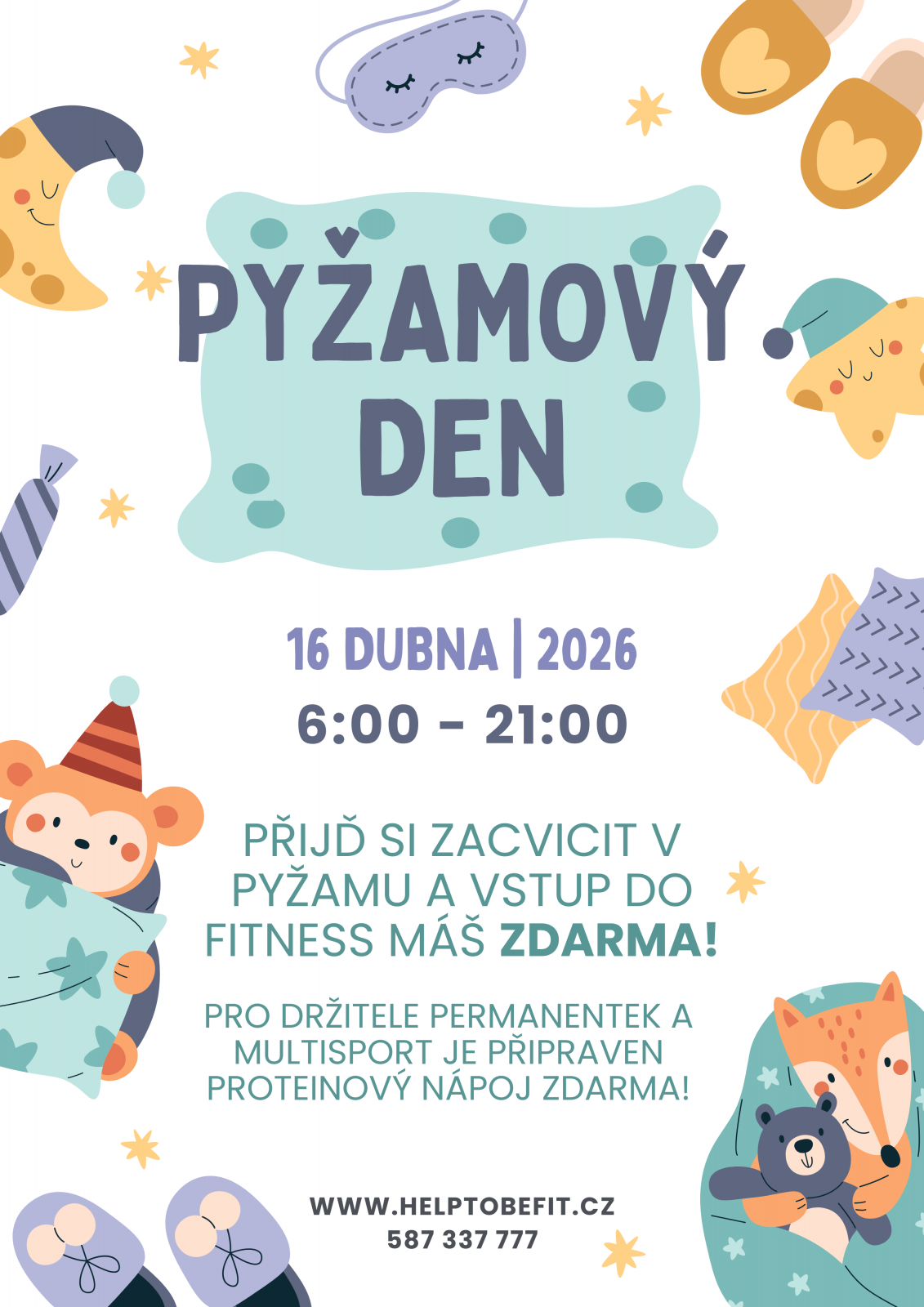 Mezinárodní den pyžam 16.4.2026!